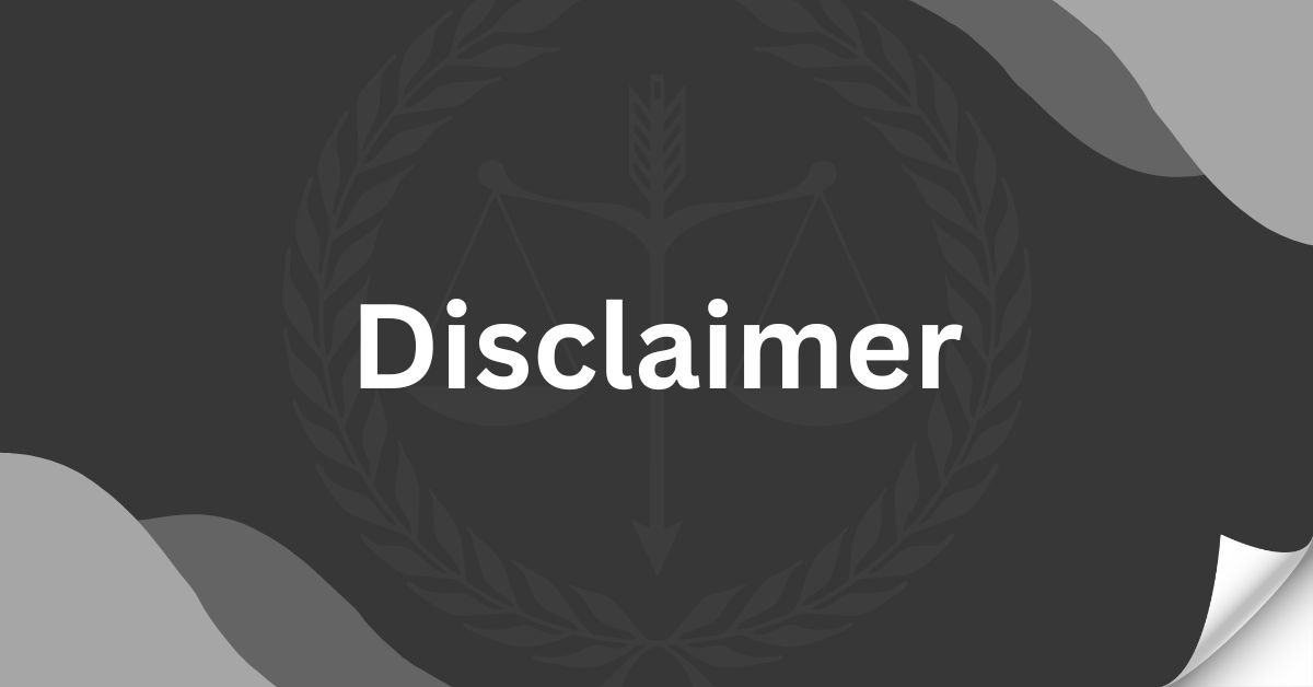 Disclaimer